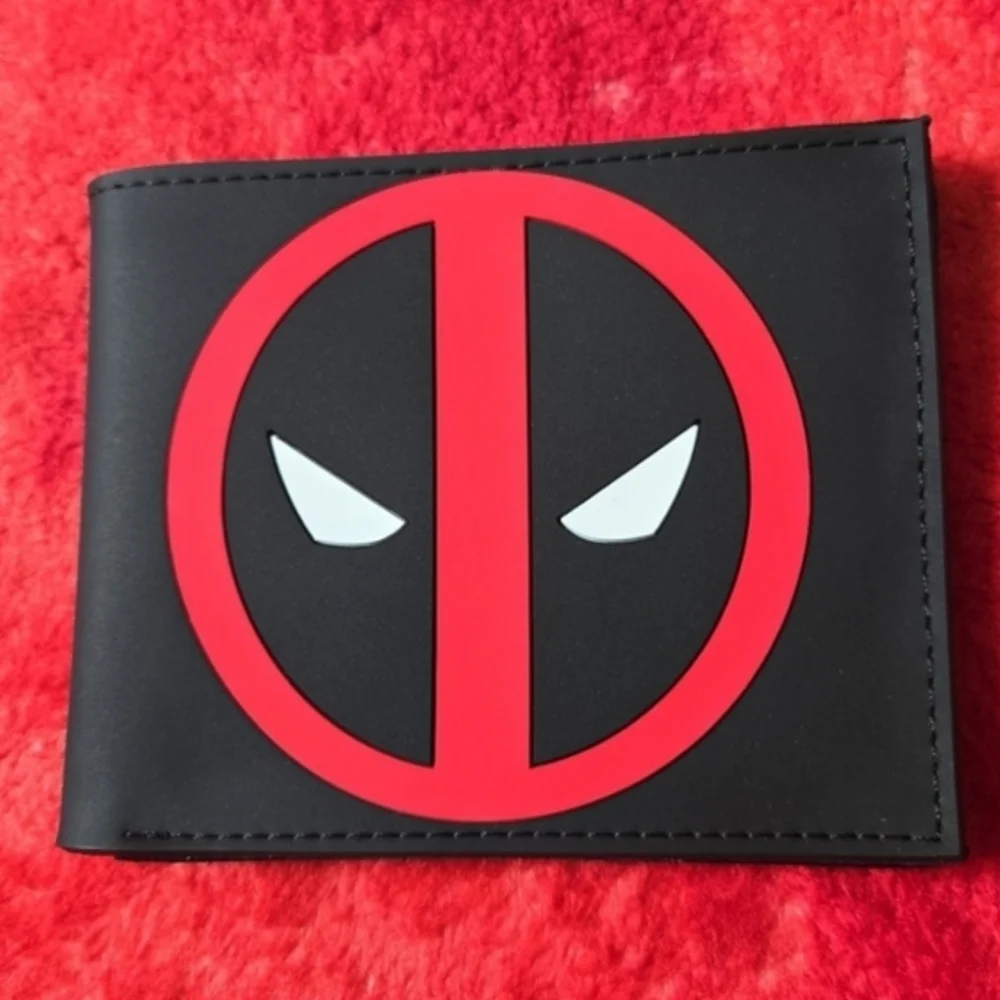 New Deadpool Marvel Comic Anime Manga Leather Wallet